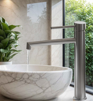 Смеситель для раковины Boch Mann Stella BN BM10437 Никель — фото 1, Смесители для раковины