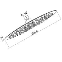 Набор для комплектации душа со смесителем, металл арт-AQM8404GM — фото 2, Встраиваемые душевые комплекты