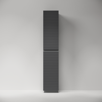 Шкаф-пенал напольный SANCOS Folk Floor, 350х350х1880 мм, цвет Grey soft, арт. арт-PFL35FGS — фото 2, Пеналы для ванной комнаты