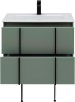 Тумба под раковину Allen Brau Reality 70 1.32004.CGM подвесная Олива матовая — фото 7, Тумбы под раковину