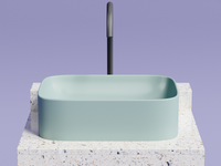 Раковина-чаша Ceramicanova Element 51 CN6052MLG Зеленая матовая — фото 11, Раковины накладные