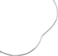 Карниз для ванны Aquanet Bellona полукруглый 165х165 арт-00152669 — фото 4, Карнизы для ванной