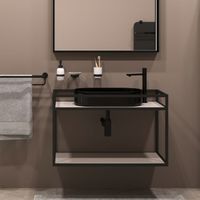 Товар: Консоль под раковину Allen Brau Liberty 90 1.33003.BB Черный браш - фото 14 Консоль под раковину Allen Brau Liberty 90 1.33003.BB Черный браш — фото 14, Консоли для раковины