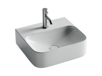 Раковина Ceramicanova Aura 44 CN2005 Белая — фото 2, Раковины подвесные