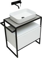 Товар: Тумба под раковину Allen Brau Priority 70 1.31001.WM Белая матовая - фото 5 Тумба под раковину Allen Brau Priority 70 1.31001.WM Белая матовая — фото 5, Тумбы под раковину