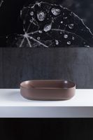 Раковина-чаша Allen Brau Fantasy 55 4.11022.TP Коричневая — фото 8, Раковины накладные