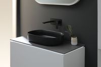 Раковина-чаша Allen Brau Fantasy 55 4.11022.31 Черная матовая — фото 6, Раковины накладные