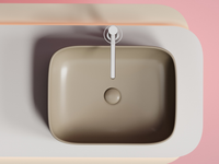 Раковина-чаша Ceramicanova Element 51 CN6052MC Капучино матовая — фото 22, Раковины накладные