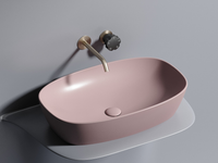 Раковина-чаша Ceramicanova Element 60 CN6049MP Розовая матовая — фото 4, Раковины накладные