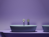 Товар: Раковина-чаша Ceramicanova Element 60 CN6049MHL Серо-голубая матовая - фото 17 Раковина-чаша Ceramicanova Element 60 CN6049MHL Серо-голубая матовая — фото 17, Раковины накладные