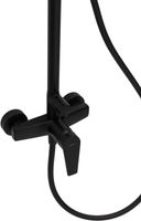 Душевая система Allen Brau Eclipse 5.E1006-31 Черная матовая — фото 5, Душевые стойки