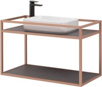 Товар: Консоль под раковину Allen Brau Liberty 90 1.33003.60 Медь браш - фото 8 Консоль под раковину Allen Brau Liberty 90 1.33003.60 Медь браш — фото 8, Консоли для раковины