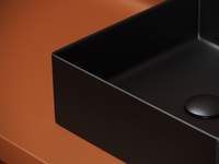 Раковина накладная квадратная 361x361x130, цвет черный матовый, арт. арт-CN6068MB — фото 5, Раковины накладные