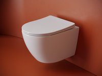 Подвесной унитаз CERAMICANOVA Uno смыв Торнадо 490x360x360 белый арт-CN11001T — фото 4, Подвесные унитазы