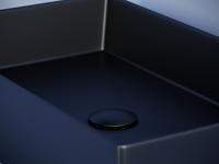 Раковина-чаша Ceramicanova Element 60 CN6070MB Черная матовая — фото 7, Раковины накладные