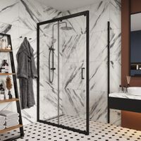 Товар: Душевой уголок Ceruttispa Gloria 120x80 B профиль Черный стекло прозрачное - фото 2 Душевой уголок Ceruttispa Gloria 120x80 B профиль Черный стекло прозрачное — фото 2, Прямоугольные душевые уголки