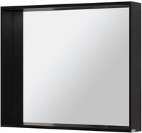 Зеркало Allen Brau Reality 90 1.32019.BB с подсветкой Черный браш с сенсорным выключателем — фото 8, Зеркала в ванную комнату
