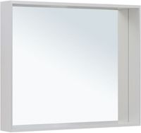 Зеркало Allen Brau Reality 90 с подсветкой Серебро браш с сенсорным выключателем арт-1.32019.02 — фото 8, Зеркала в ванную комнату