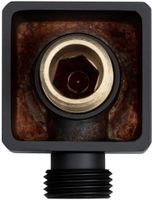 Шланговое подключение Allen Brau Infinity 5.21A17-31 Черное матовое — фото 1, Шланговые подключения