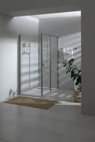 Товар: Душевая стенка Allen Brau Priority 90 3.31017.BA профиль Серебро брашированное стекло прозрачное - фото 2 Душевая стенка Allen Brau Priority 90 3.31017.BA профиль Серебро брашированное стекло прозрачное — фото 2, Боковые стенки