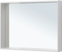 Товар: Зеркало Allen Brau Reality 100 1.32020.02 с подсветкой Серебро браш с сенсорным выключателем - фото 5 Зеркало Allen Brau Reality 100 1.32020.02 с подсветкой Серебро браш с сенсорным выключателем — фото 5, Зеркала в ванную комнату