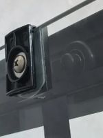 Душевой уголок Ceruttispa Muza 90x90 профиль Черный стекло прозрачное с рисунком — фото 10, Квадратные душевые уголки