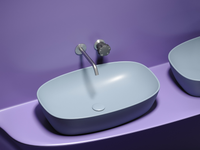 Товар: Раковина-чаша Ceramicanova Element 60 CN6049MHL Серо-голубая матовая - фото 20 Раковина-чаша Ceramicanova Element 60 CN6049MHL Серо-голубая матовая — фото 20, Раковины накладные