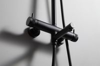 Душевая система Allen Brau Priority 5.31A10-31 Черная матовая — фото 11, Душевые стойки