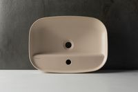 Раковина Allen Brau Fantasy Sphere 55 4.11034.IV Айвори — фото 2, Раковины встраиваемые сверху