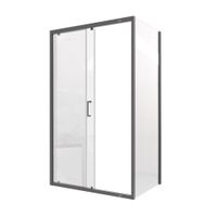 Товар: Душевой уголок Ceruttispa Gloria 120x80 B профиль Черный стекло прозрачное - фото 7 Душевой уголок Ceruttispa Gloria 120x80 B профиль Черный стекло прозрачное — фото 7, Прямоугольные душевые уголки