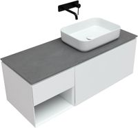 Товар: Тумба под раковину Allen Brau Infinity 120 R 1.21008.WM подвесная Белая матовая - фото 3 Тумба под раковину Allen Brau Infinity 120 R 1.21008.WM подвесная Белая матовая — фото 3, Тумбы под раковину