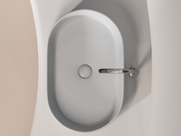 Раковина-чаша Ceramicanova Element 61 CN6048MSG Серая матовая — фото 13, Раковины накладные