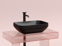 Раковина-чаша Ceramicanova Element 50 CN6055MB Черная матовая — фото 8, Раковины накладные