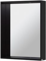 Зеркало Allen Brau Reality 60 1.32016.BB с подсветкой Черный браш с сенсорным выключателем — фото 5, Зеркала в ванную комнату