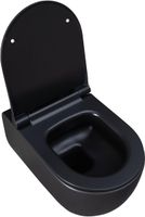 Унитаз Allen Brau Priority 4.31001.31 подвесной Черный матовый без сиденья — фото 3, Подвесные унитазы