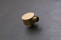 Шланговое подключение Allen Brau Priority 5.31A15-GB золото — фото 7, Комплектующие для душевого оборудования