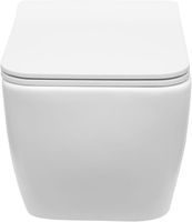 Унитаз Allen Brau Liberty 2 4.33007.21 подвесной Белый матовый без сиденья — фото 23, Подвесные унитазы