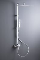 Душевая система Allen Brau Infinity 5.21012-00 Хром — фото 13, Душевые стойки