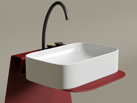 Раковина-чаша Ceramicanova Element 61 CN6053MW Белая матовая — фото 15, Раковины накладные