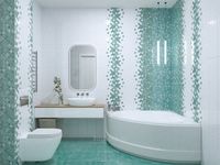 Керамическая плитка Azori Calypso Aquamarine напольная 42х42 см арт-00-00001245 — фото 2, Керамическая плитка