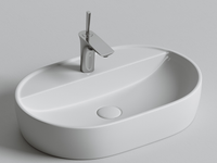 Раковина Ceramicanova Element 60 CN6035 Белая — фото 3, Раковины накладные