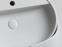 Раковина Ceramicanova Element 60 CN6035 Белая — фото 10, Раковины накладные