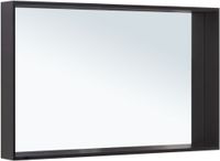 Зеркало Allen Brau Reality 120 1.32021.BB с подсветкой Черный браш с сенсорным выключателем — фото 10, Зеркала в ванную комнату