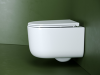 Унитаз Ceramicanova Ulma CN4006T подвесной Белый с сиденьем Микролифт — фото 4, Подвесные унитазы