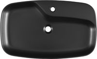 Раковина Allen Brau Liberty 2 70 4.32011.31 Черная матовая — фото 6, Раковины накладные