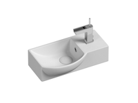 Раковина Ceramicanova Element 40 L CN6039L Белая — фото 2, Мини-раковины