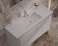 Тумба под раковину Allen Brau Paris 120 1.360003.BGM синий матовый — фото 6, Тумбы под раковину