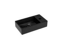 Раковина Ceramicanova Element 41 L CN6051LMB Черная матовая — фото 1, Мини-раковины