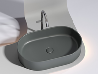 Товар: Раковина-чаша Ceramicanova Element 61 CN6048MDH Темный антрацит матовый - фото 4 Раковина-чаша Ceramicanova Element 61 CN6048MDH Темный антрацит матовый — фото 4, Раковины накладные