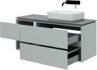 Товар: Тумба под раковину Allen Brau Infinity 120 R 1.21007.PWM подвесная Папирус матовый - фото 5 Тумба под раковину Allen Brau Infinity 120 R 1.21007.PWM подвесная Папирус матовый — фото 5, Тумбы под раковину